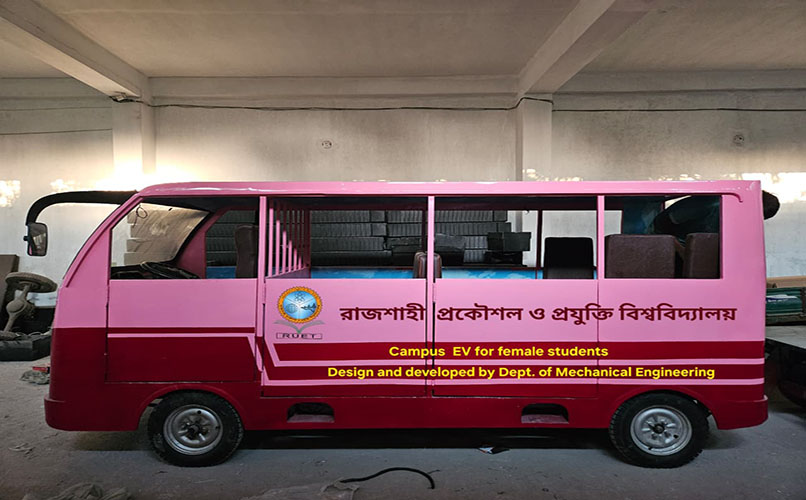 ME II Electric Vehicle Designed and Developed by ME Dept. RUET